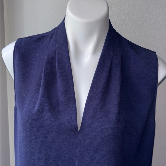 Tahari Sleeveless Deep Dark blue - Picture 2 of 6